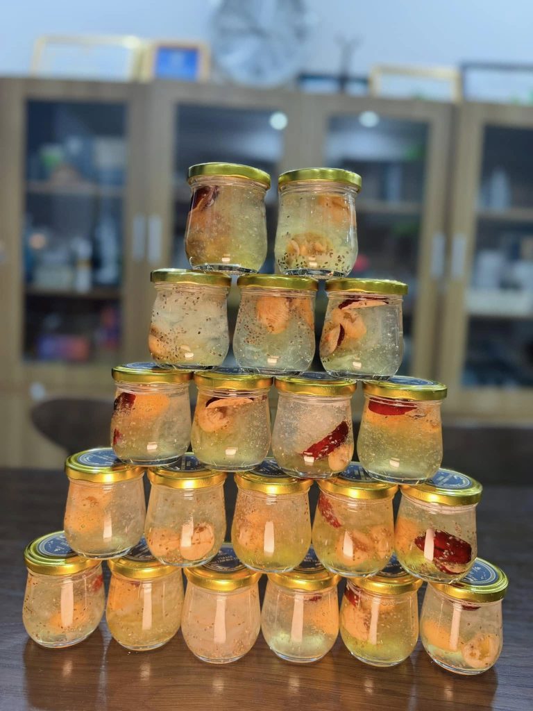 Hũ yến 70ml mở nắp sợi nở đều tự nhiên