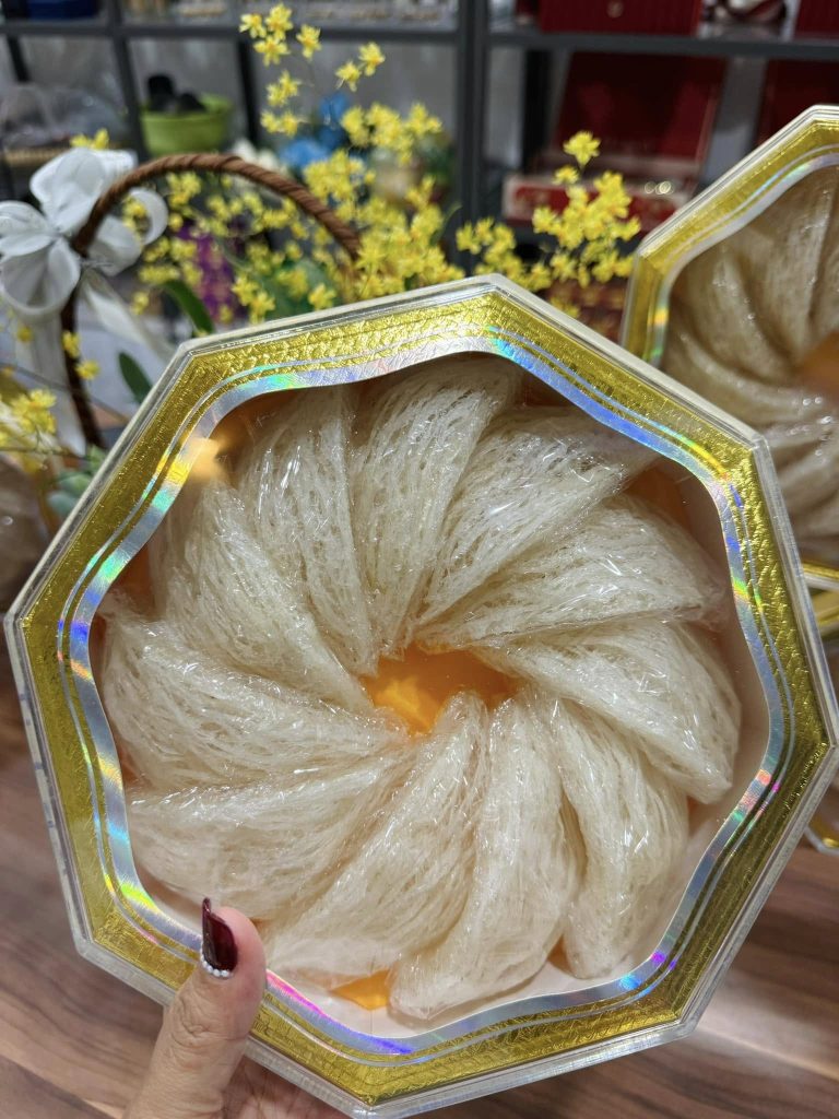 Tổ yến nguyên chất cao cấp sợi dài tự nhiên