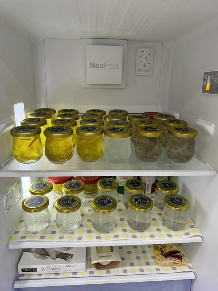 Bảo quản yến chưng hũ 70ml trong tủ lạnh