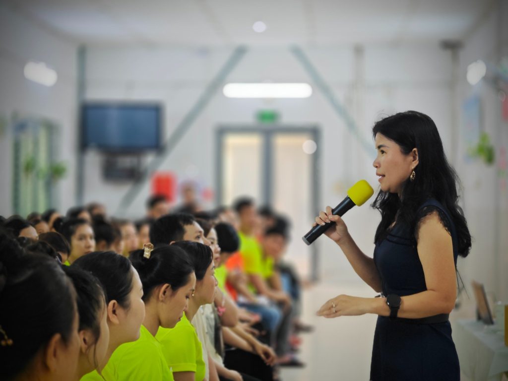 Hình ảnh Lê Nguyên Trang Nhã truyền cảm hứng về cách xây dựng sức khỏe gia đình bền vững từ tư duy đúng